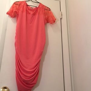 Large maternity dress